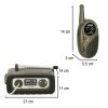 Walkie Talkie walkie talkie készlet PBX-szel gyerekeknek khaki színben