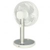 Vezeték nélküli asztali ventilátor, 30cm, fehér