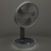 Vezeték nélküli asztali ventilátor, 30cm, fehér