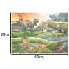 CASTORLAND Puzzle 100el. Dinoszauruszok világa