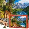 CASTORLAND Puzzle 1000el. Braies-tó, Olaszország - Braies-tó Olaszország