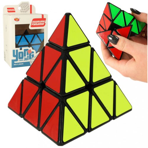 Puzzle játék PYRAMINX puzzle kocka 9.7cm