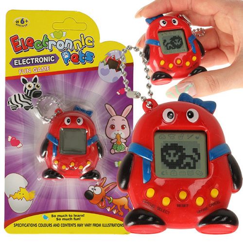 Játék Tamagotchi elektronikus játék állat piros