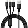 4x USB autós töltő + Xtrobb 19907 kábel