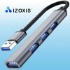 USB HUB - 1 port 3.0 + 3 port 2.0 Izoxis 23316