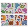 Mágneses puzzle dinoszauruszok témájú könyv 