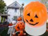 LED töklámpás világító figura - Halloween dekoráció, elemes működésű