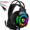 Wired Gaming Fejhallgató LED RGB Világítással és Mikrofon 5.1