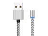 Mágneses Töltőkábel 3 az 1-ben Micro USB, Type-C és Lightning, 1m