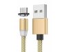 Mágneses töltőkábel 3 az 1-ben – Micro USB, Type-C, Lightning (1 m)