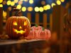 Dekoratív műtök polisztirolból, őszi és Halloween dekoráció